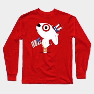 American Flag Bullseye Team Member Long Sleeve T-Shirt